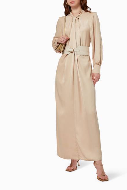hover state of High Neck Maxi Dress