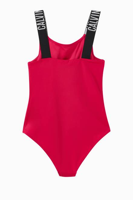 hover state of Logo One-Piece Swimsuit