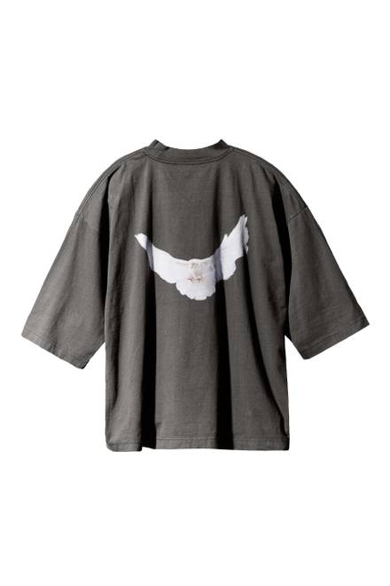 hover state of Dove 3/4 Sleeve T-shirt in Dry Jersey      