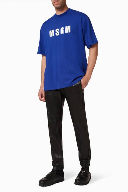 hover state of Logo T-shirt in Cotton Jersey 