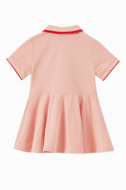 hover state of Kellyanna Polo Shirt Dress in Organic Cotton Piqué