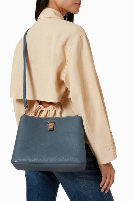 hover state of Lucyle Tote Bag in Leather