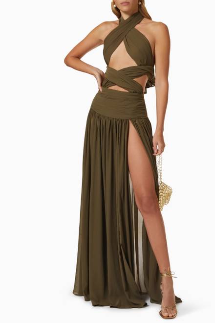 hover state of Mariana Maxi Dress 