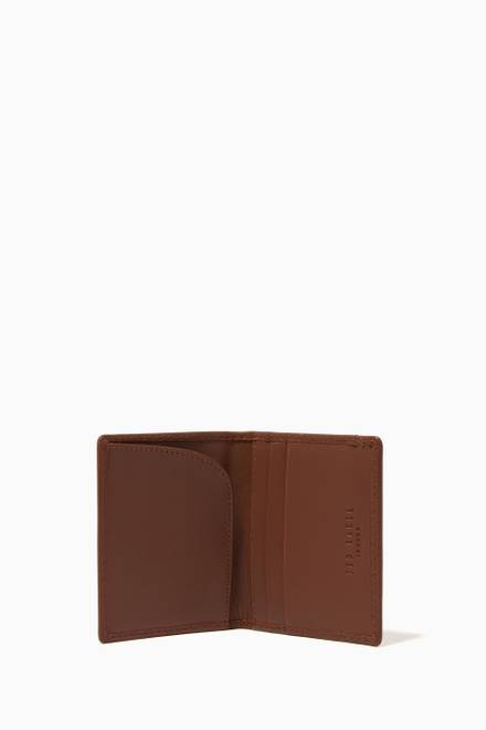 hover state of Giantt Folded Card Holder in Leather      