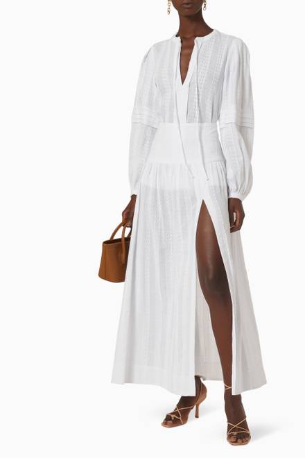 hover state of Elodie Maxi Dress in Cotton 
