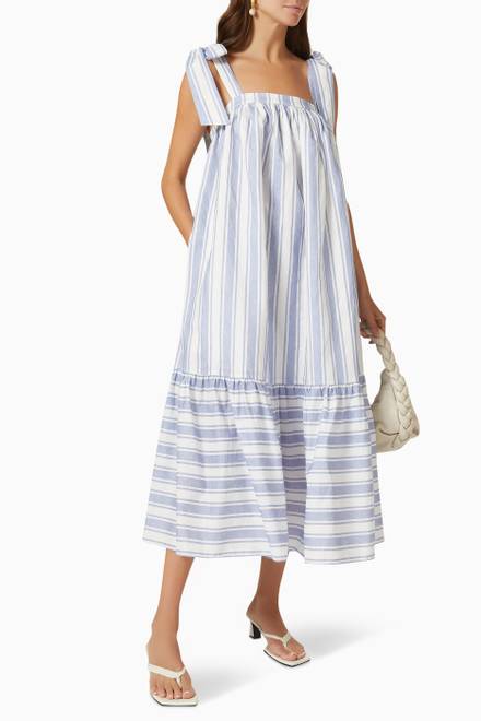 hover state of Pavilion Midi Dress in Linen