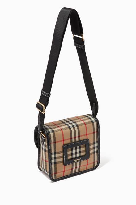 hover state of Jayde Check Print Cross Body Bag