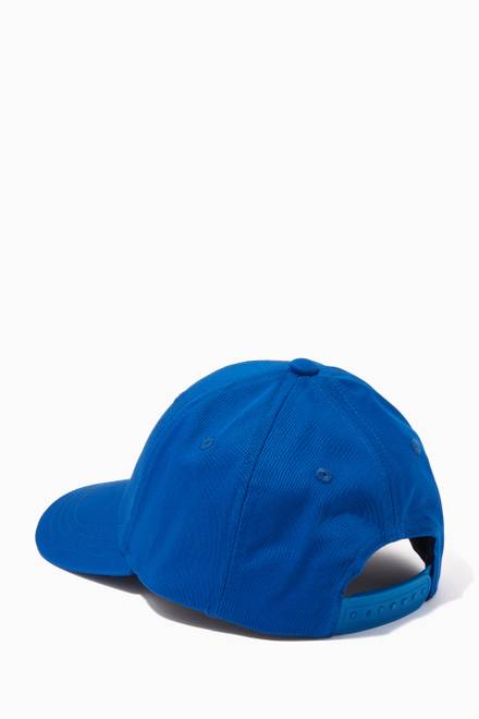 hover state of Logo Small Flag Embroidered Cap in Organic Cotton Twill   