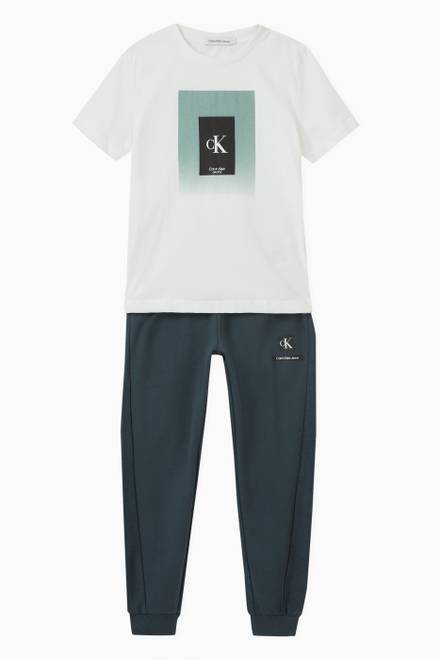 hover state of Logo Track Pants in Cotton