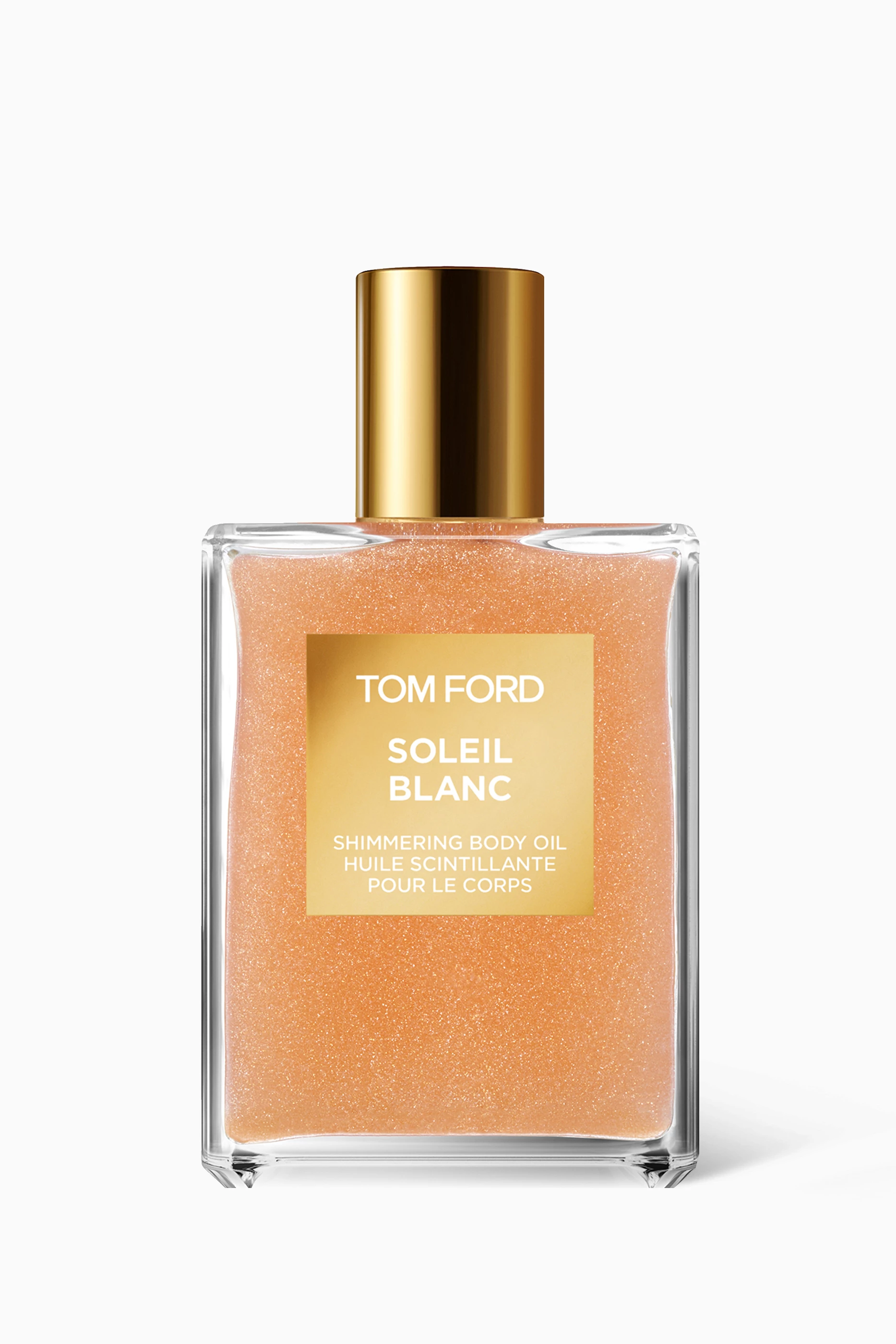 Shop TOM FORD BEAUTY Multicolour Soleil Blanc Shimmering Body Oil Rose  Gold, 100ml for WOMEN | Ounass Saudi Arabia