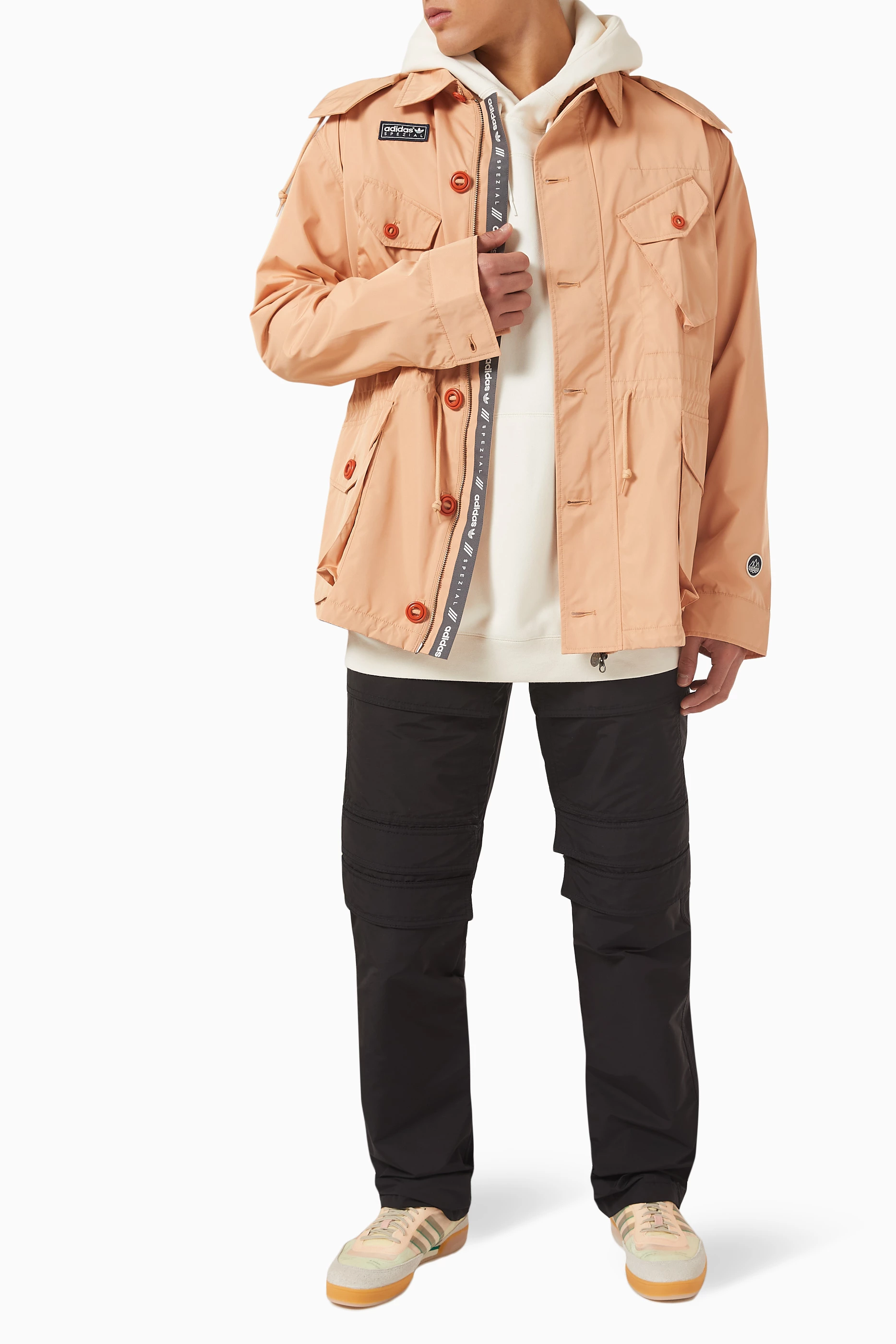 Shop Adidas Statement Neutral Calavadella Jacket in Nylon for MEN | Ounass  Qatar
