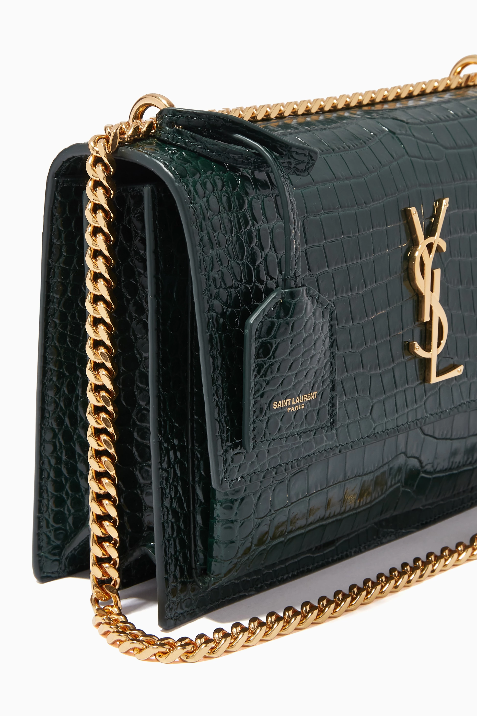 SAINT LAURENT Sunset Medium Leather Shoulder Bag COCOON atelieryuwa