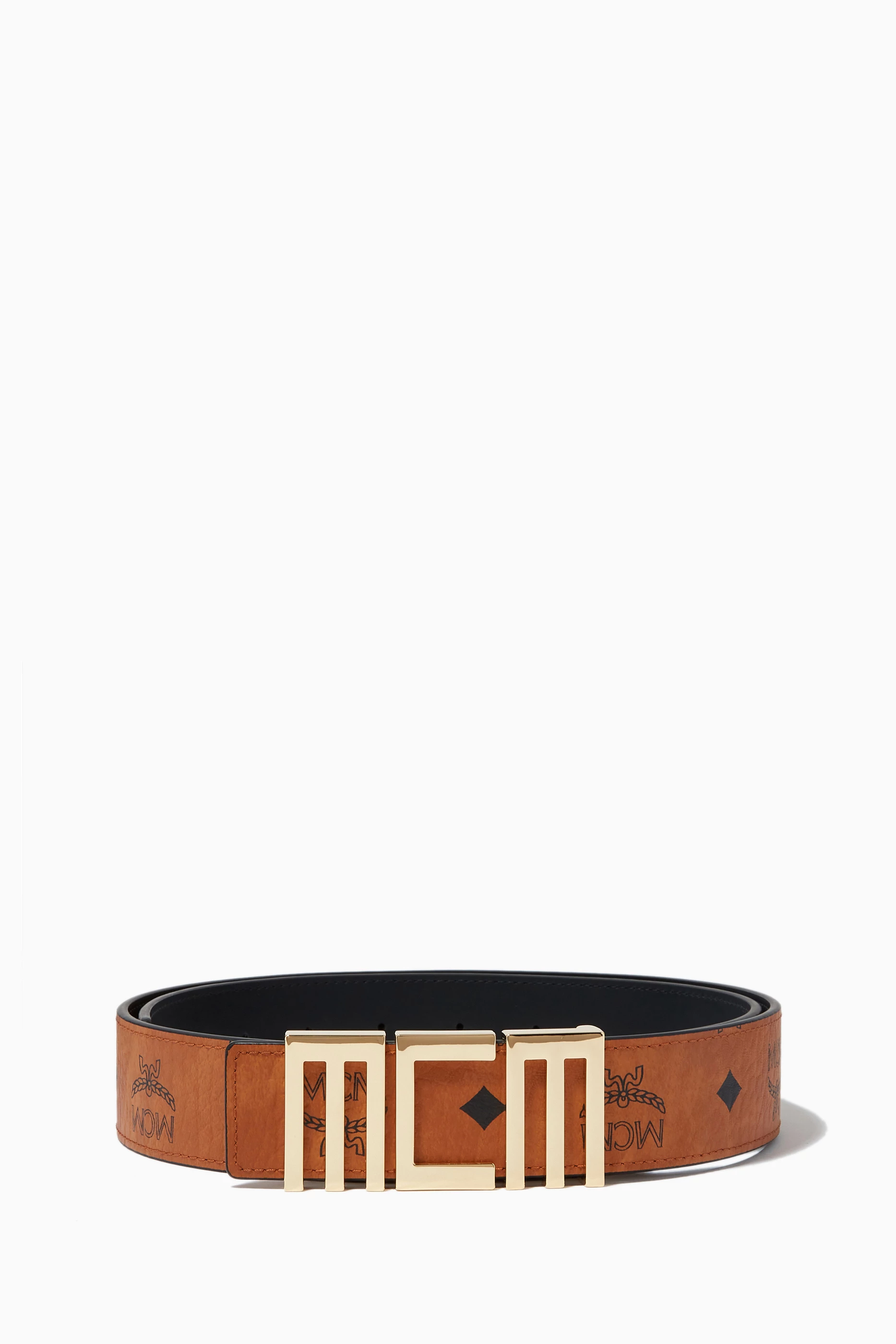 Tech MCM Reversible Belt In Visetos, Designer Belts Mcm bet.yonsei